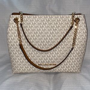 MK JET SET SHOULDER TOTE